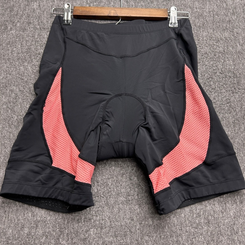 Beroy Cycling Shorts Women XL Black Bike Bicycle Compression Adult Mesh Padded‎